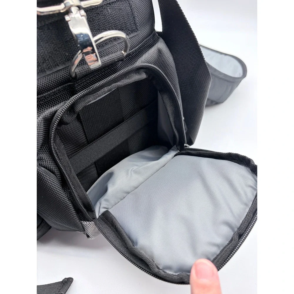 Canon Camera Bag Unisex OS Black Deluxe Gadget Bag Padded Shoulder Strap Travel
